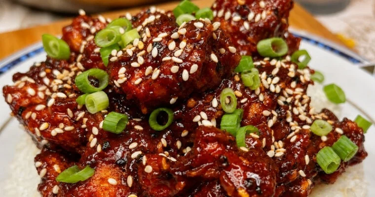 Korean Popcorn Chicken