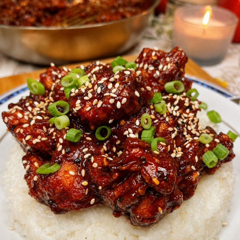 Korean Popcorn Chicken
