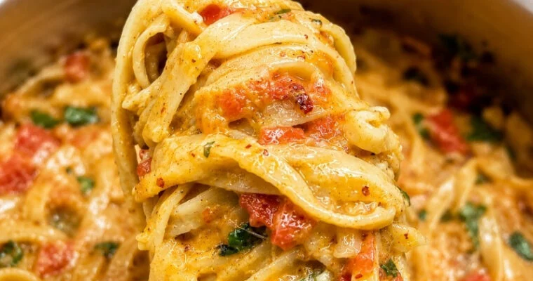 One-Pan Zucchini Tomato Pasta