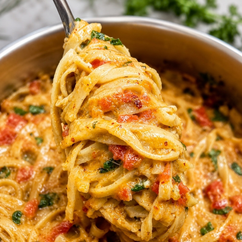 One-Pan Zucchini Tomato Pasta