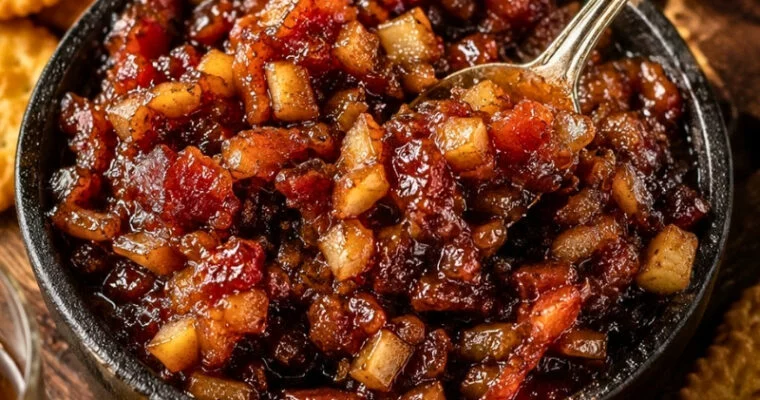 Whiskey Apple Bacon Jam