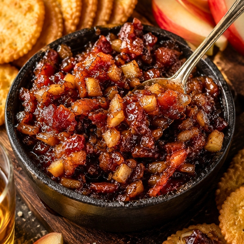 Whiskey Apple Bacon Jam