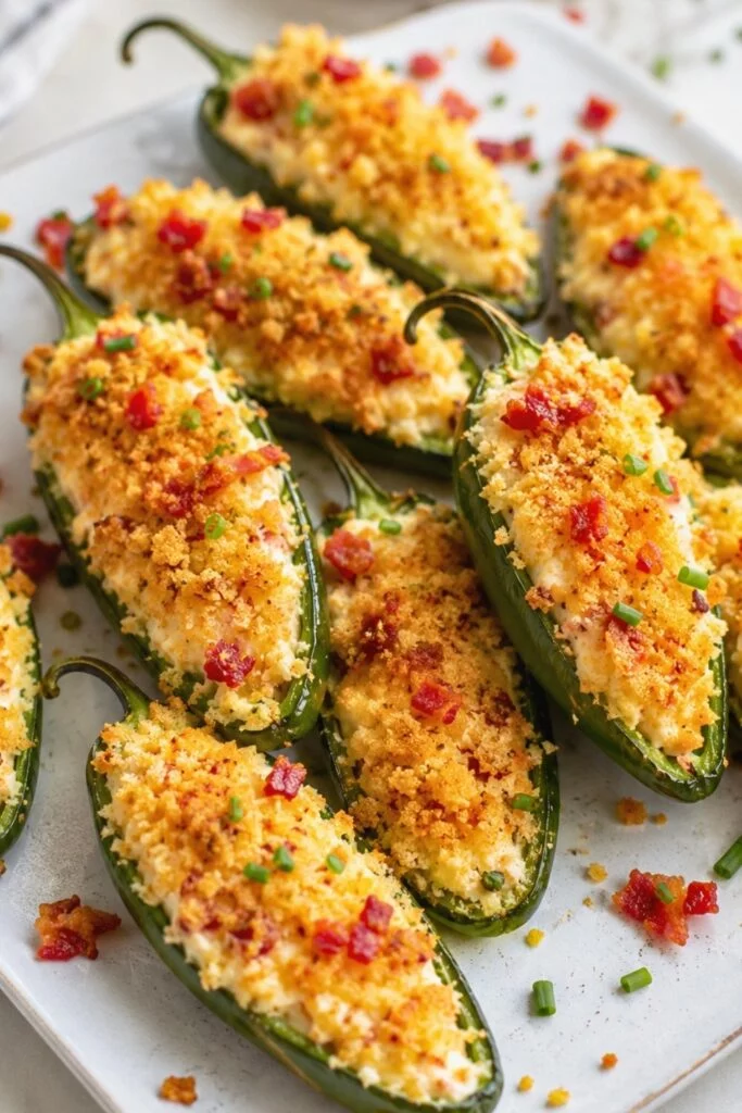 Baked Jalapeno Poppers Recipe