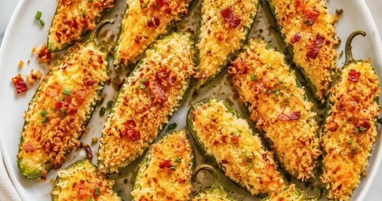 Baked Jalapeno Poppers Recipe