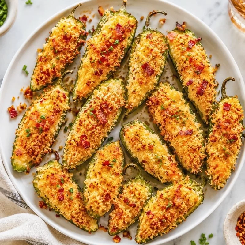 Baked Jalapeno Poppers Recipe