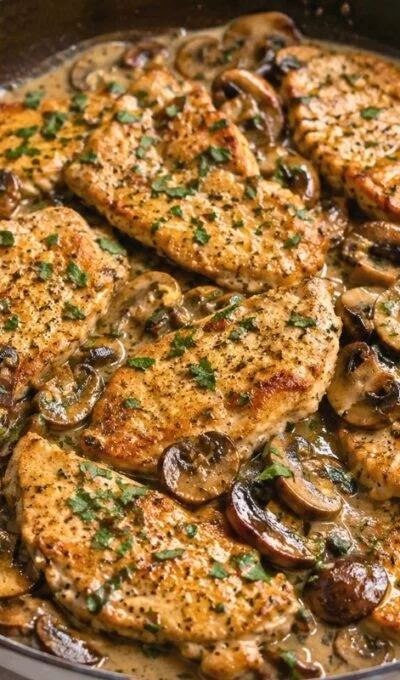 Chicken Marsala Recipe with Marsala Wine Sauce