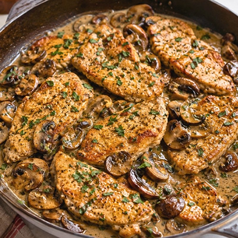 Chicken Marsala Recipe with Marsala Wine Sauce