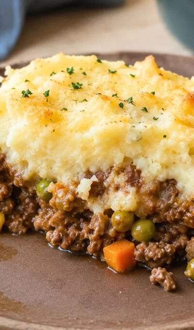 Classic Shepherd’s Pie Recipe with Creamy Mashed Potatoes