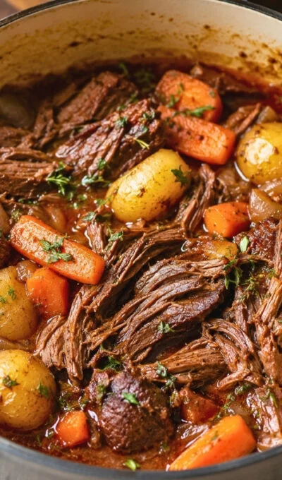 Dutch Oven Pot Roast Recipe