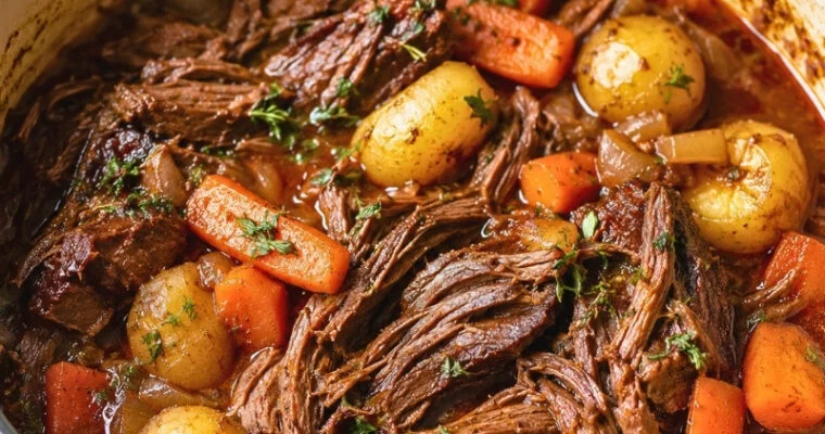 Dutch Oven Pot Roast Recipe