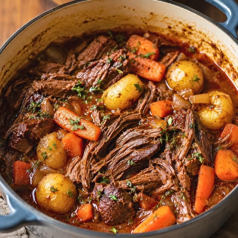 Dutch Oven Pot Roast Recipe