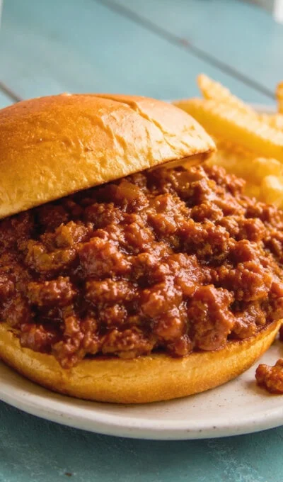 Homemade Sloppy Joes Recipe with Tangy Beef
