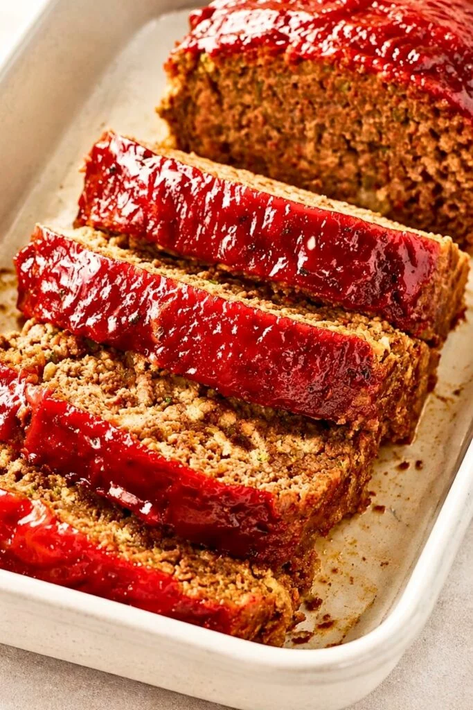 Meatloaf with a Tangy Ketchup Glaze