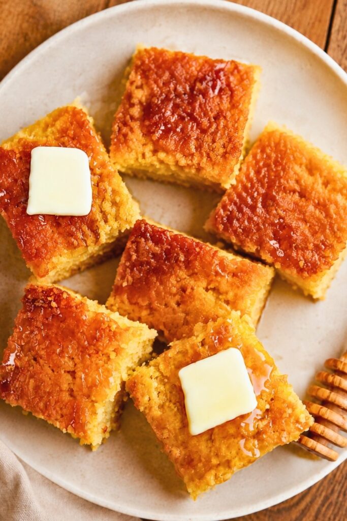 Moist Cornbread Recipe with Buttermilk and Honey