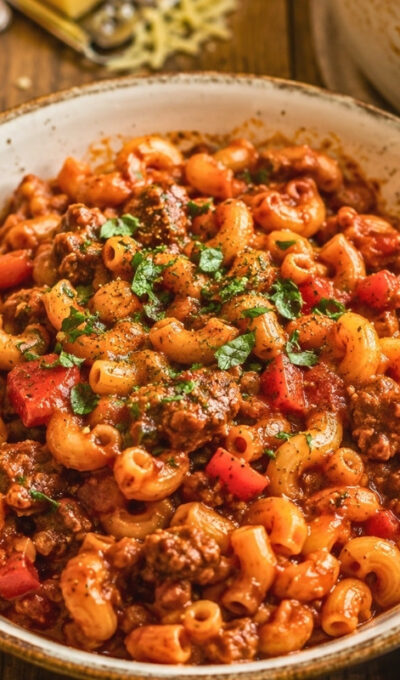 Thick American Goulash Recipe