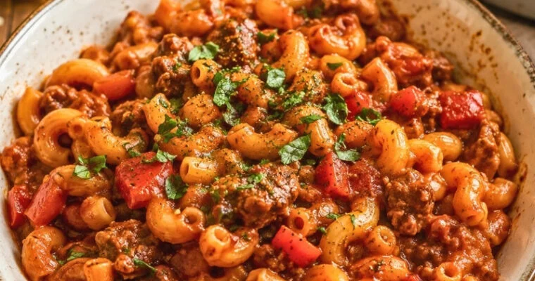Thick American Goulash Recipe
