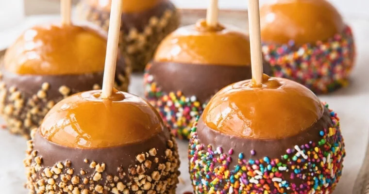 Caramel Apples Recipe That Actually Sticks