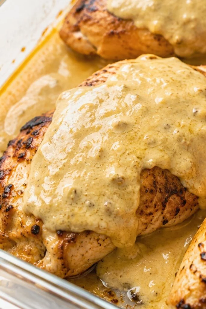 Cheesy Chicken Casserole (Creamy Baked Chicken Breasts)