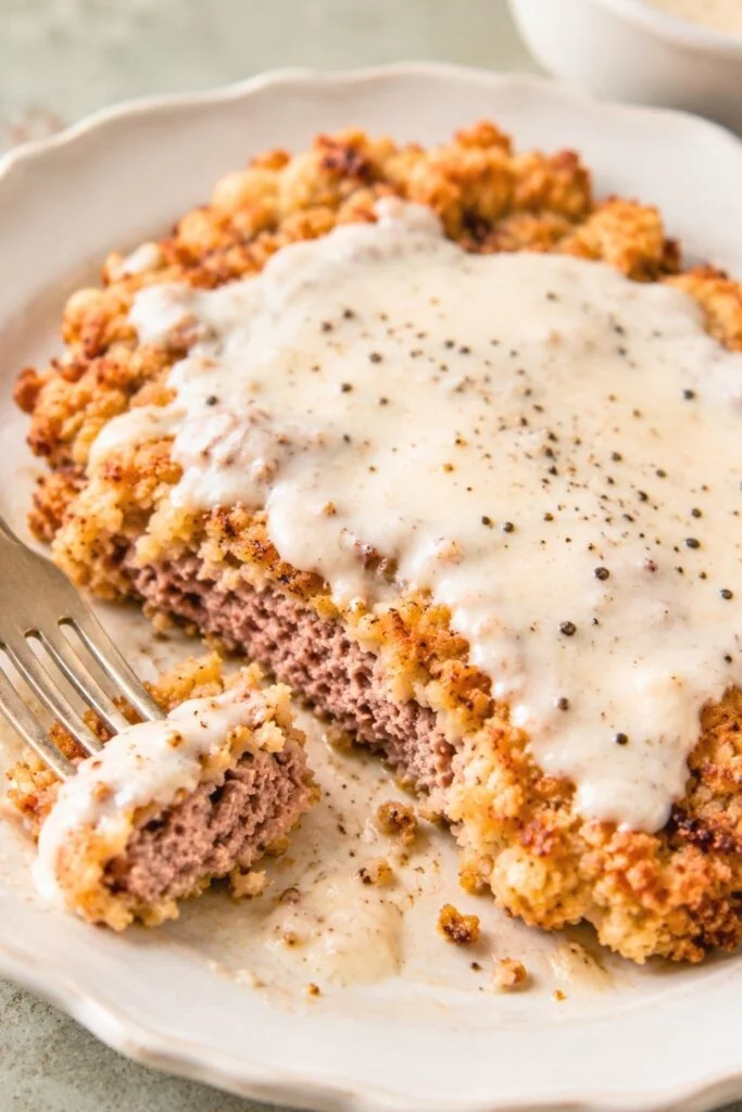 Chicken Fried Steak Recipe with Crispy Crust and Gravy