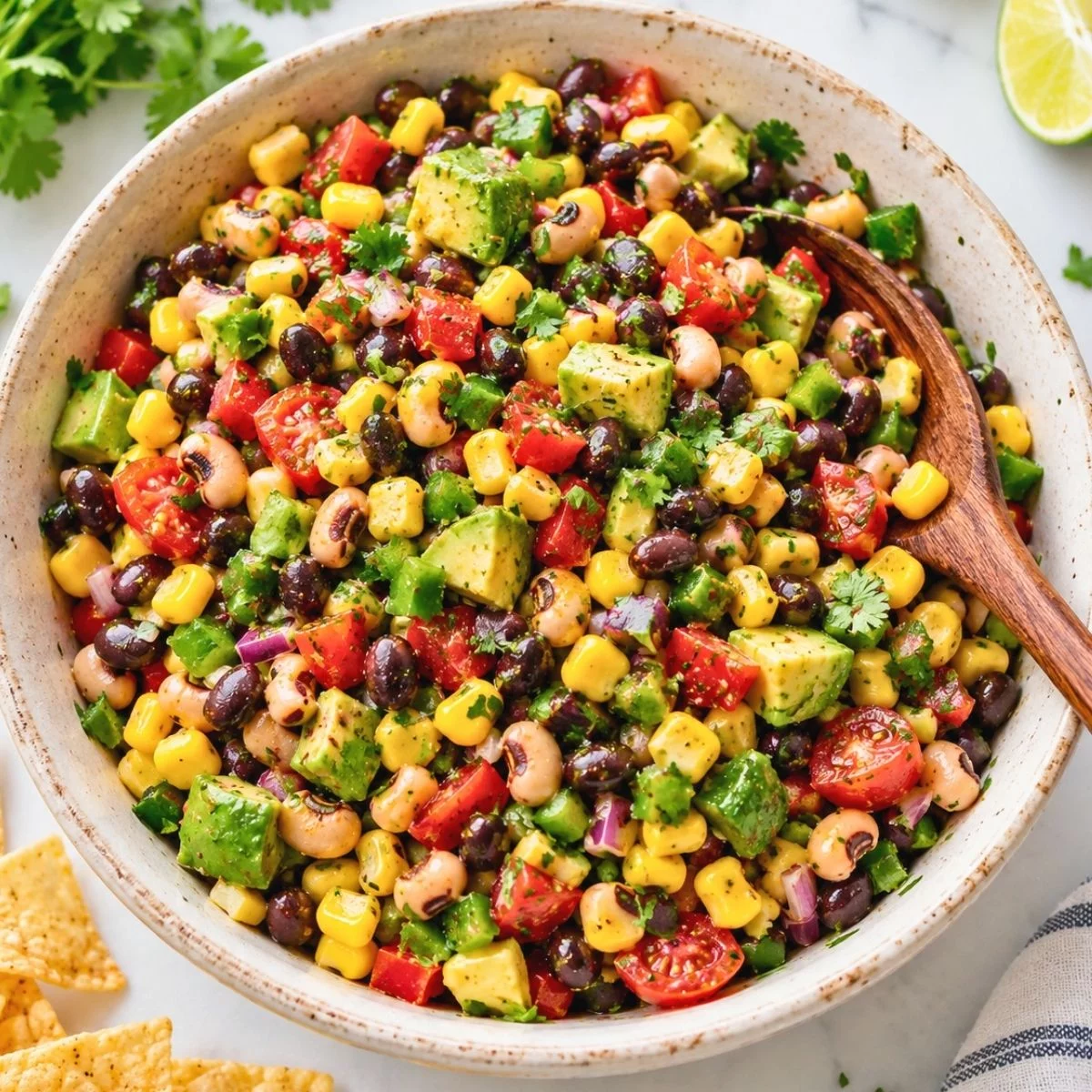 Cowboy Caviar Recipe with Tangy Homemade Dressing