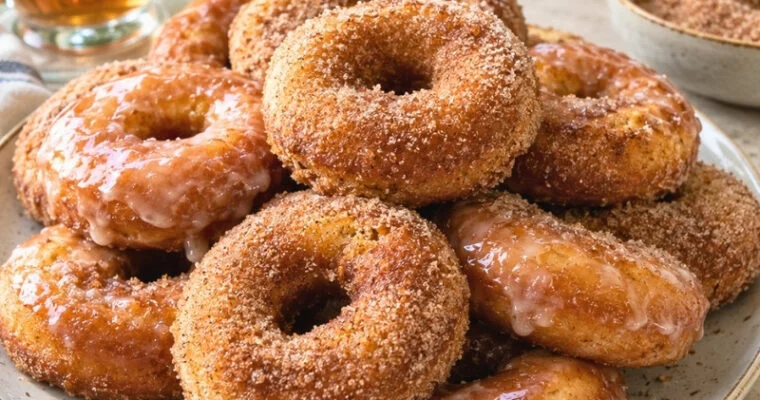 Crisp Apple Cider Donuts Recipe