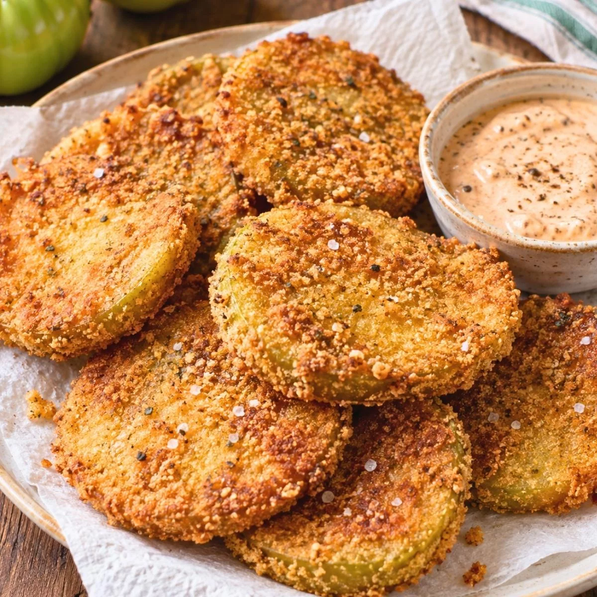 Crispy Fried Green Tomatoes Recipe