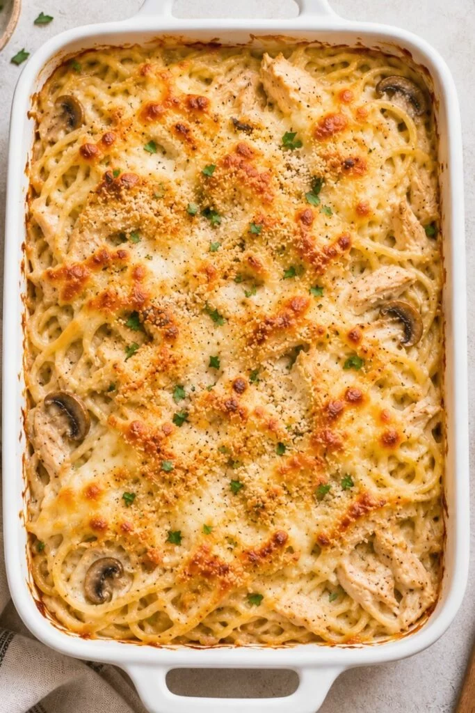 From-Scratch Chicken Tetrazzini