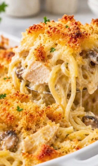 From-Scratch Chicken Tetrazzini