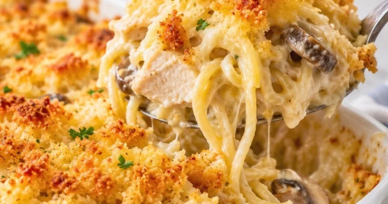 From-Scratch Chicken Tetrazzini