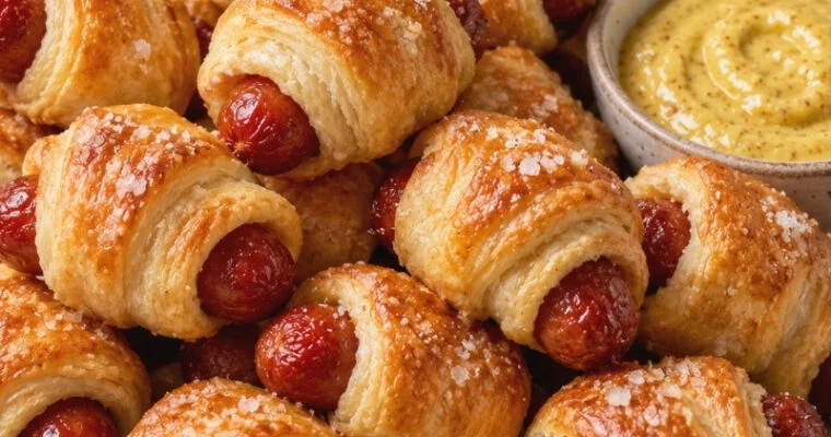 Golden Pigs in a Blanket