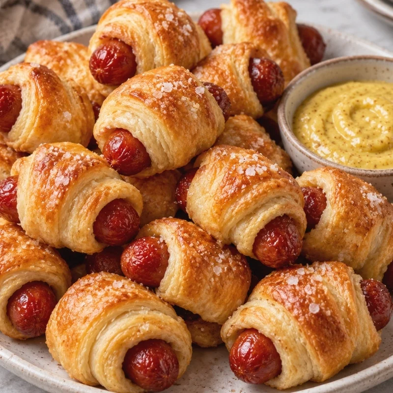 Golden Pigs in a Blanket