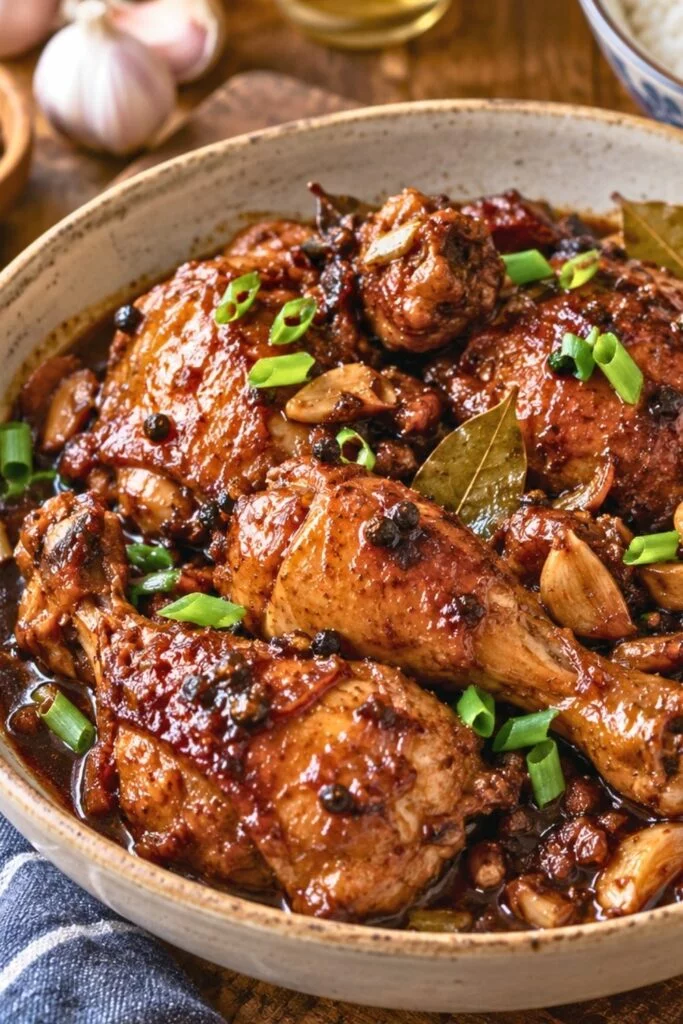 One-Pot Chicken Adobo with Chicken Thighs