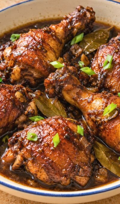 One-Pot Chicken Adobo with Chicken Thighs