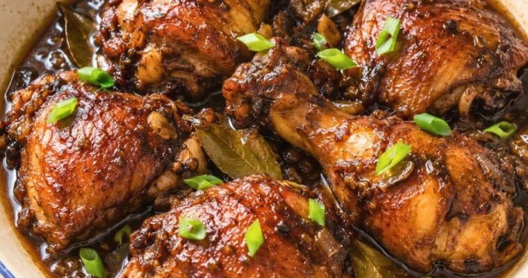 One-Pot Chicken Adobo with Chicken Thighs