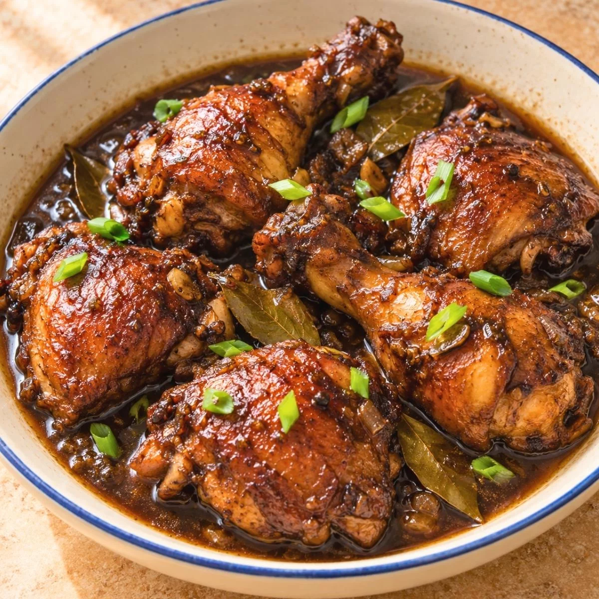 One-Pot Chicken Adobo with Chicken Thighs