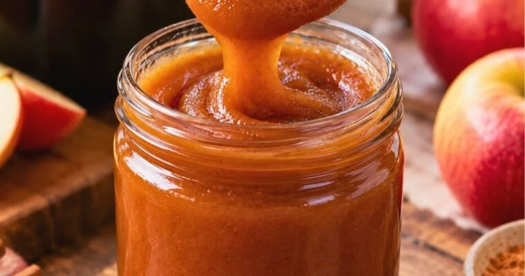 Slow Cooker Apple Butter Recipe with Cinnamon