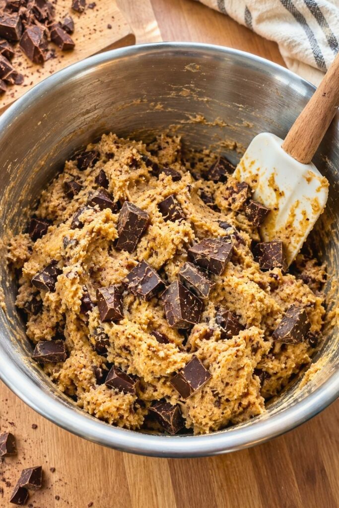 Sticky Toffee Pudding Cookie dough with Brown Butter