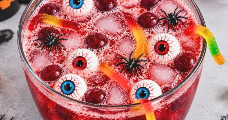 Witch’s Brew Halloween Punch Recipe (Non-Alcoholic)