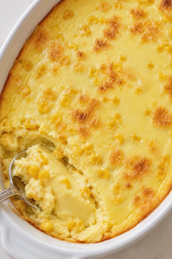 Corn Pudding Recipe That Bakes Into a Silky Custard