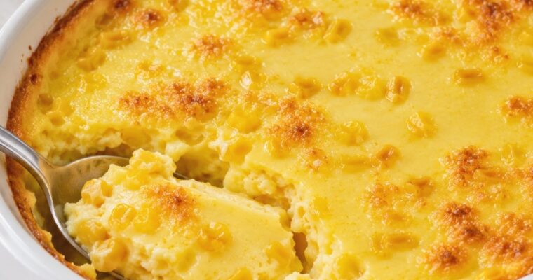 Corn Pudding Recipe That Bakes Into a Silky Custard