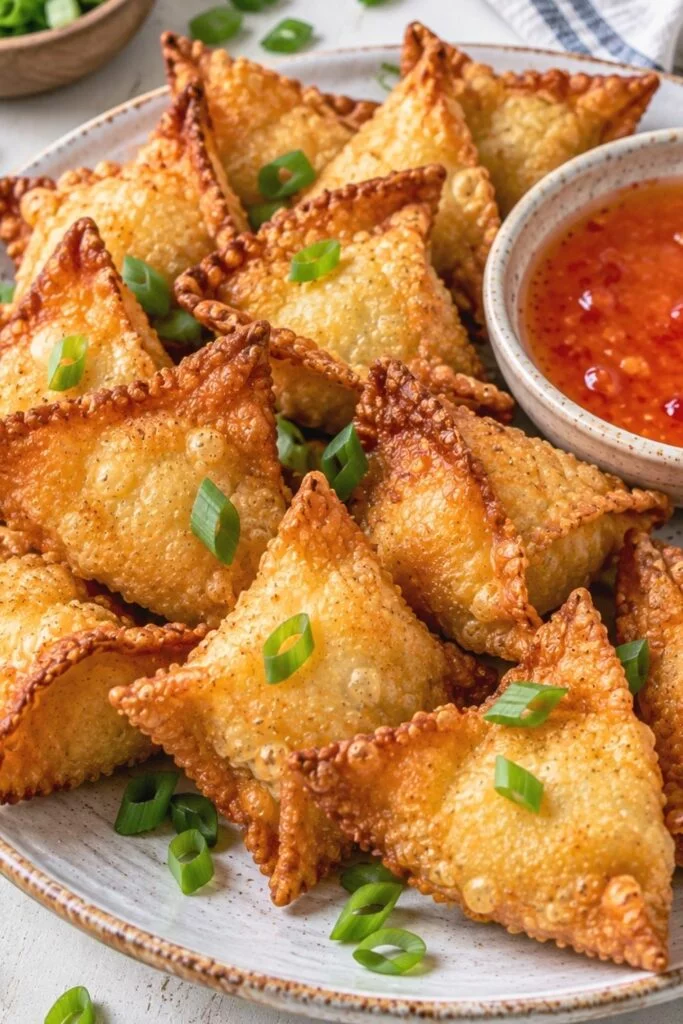 Crab Rangoon Recipe With Creamy Crab Filling