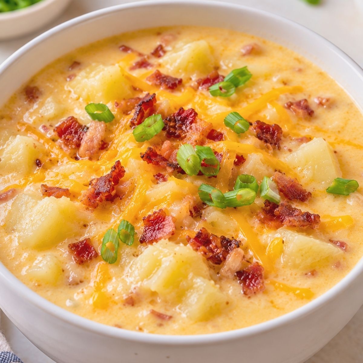 Creamy Potato Soup Recipe Without the Gluey Texture