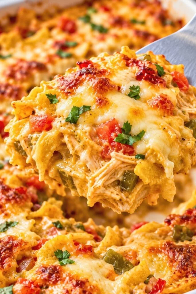 King Ranch Chicken Casserole from Scratch (No Canned Soup)