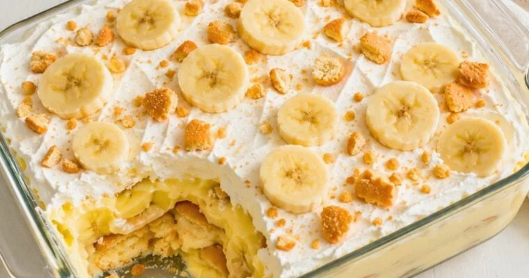 Old-Fashioned Banana Pudding Recipe from Scratch
