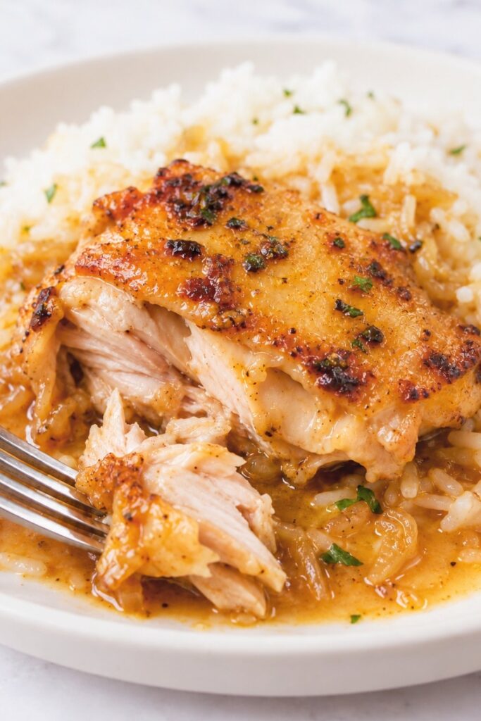 One-Skillet Smothered Chicken Recipe (No Gluey Gravy)