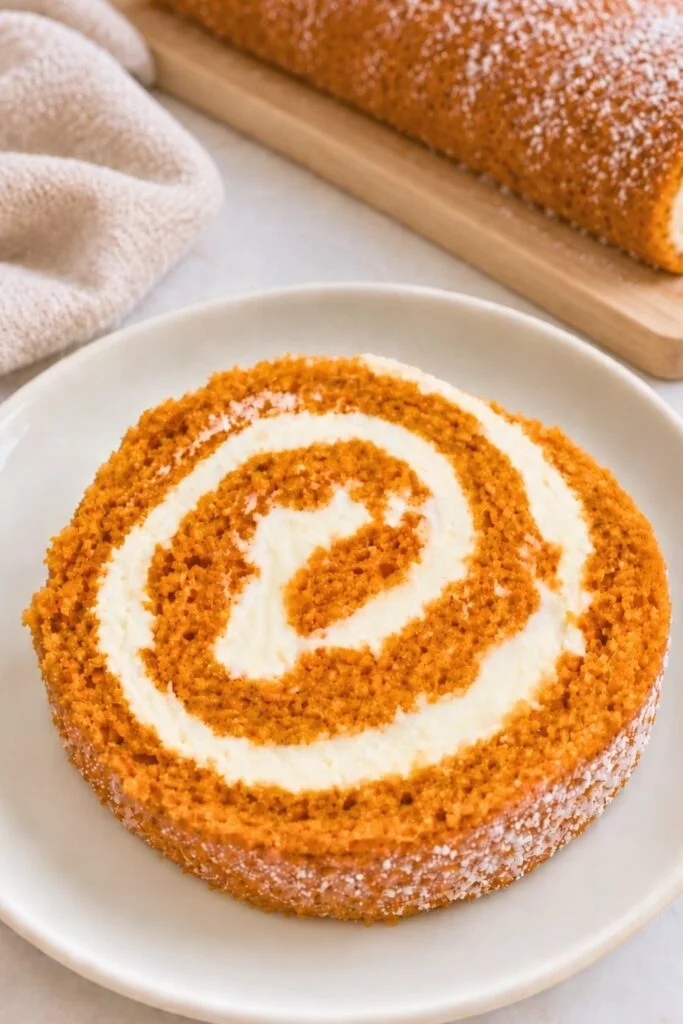 Pumpkin Roll Recipe With Cream Cheese Filling