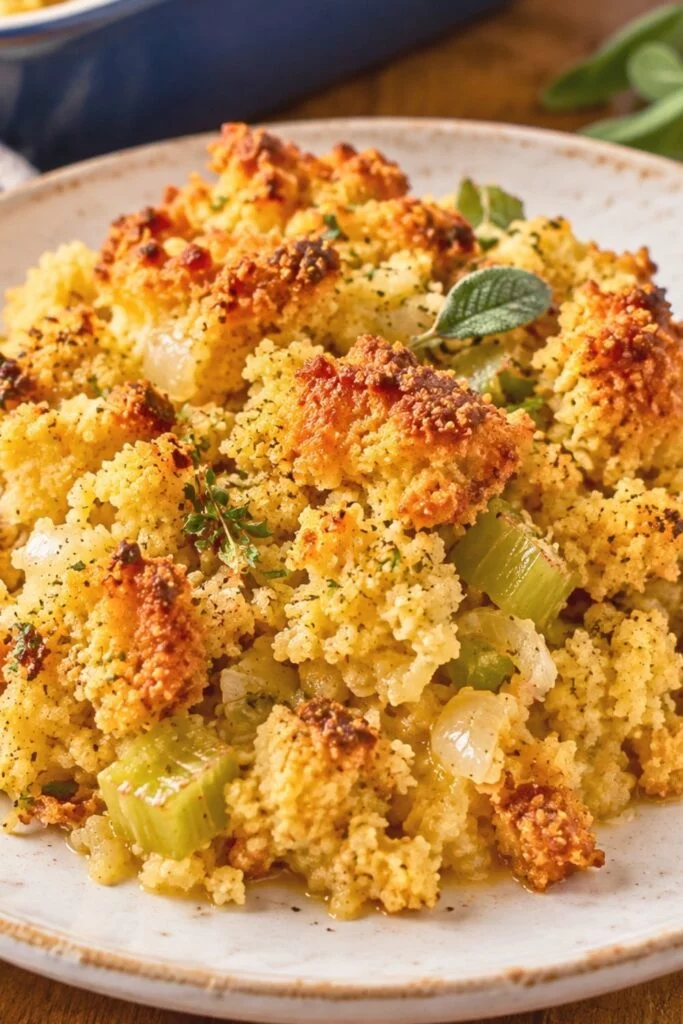 Southern Cornbread Dressing Recipe That Stays Moist