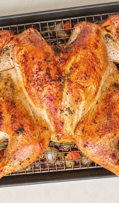 Spatchcock Turkey Recipe for Crisp Skin and Even Cooking