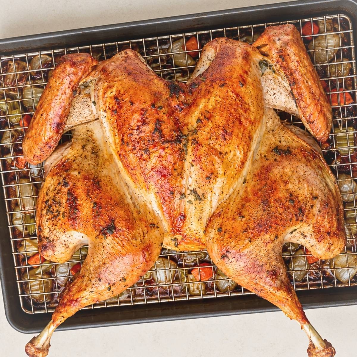 Spatchcock Turkey Recipe for Crisp Skin and Even Cooking