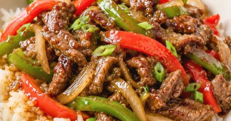 Velveted Pepper Steak Recipe Ready in 30 Minutes